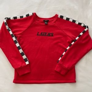 Forever 21 Girls sweatshirt, size 13/14